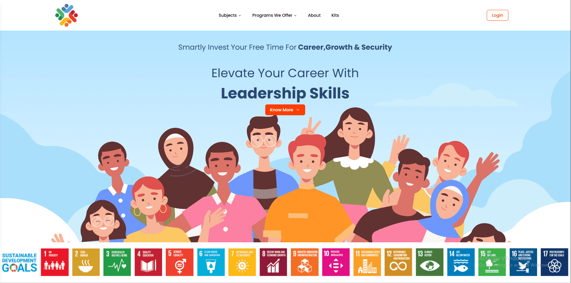 Social Internship project preview